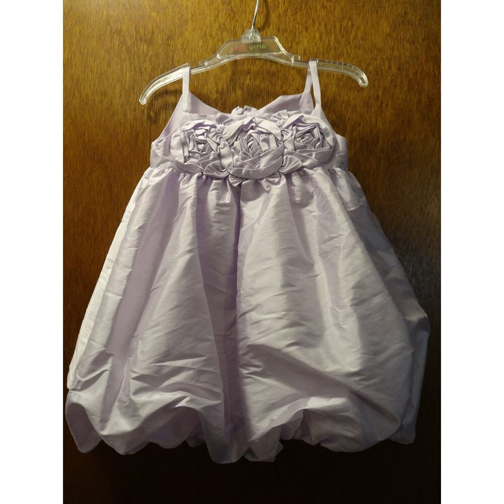 Us Angels Lavendar Sleeveless Formal Wedding Party Easter Dress Size 3 Style 572